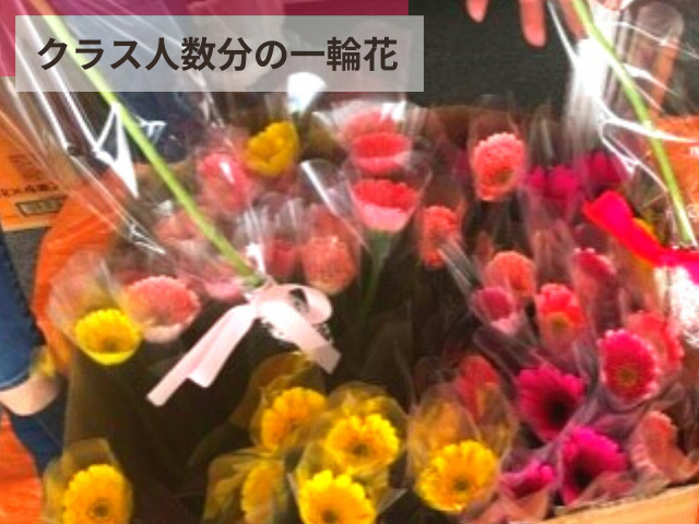 卒園式に先生のプレゼントを全員から 花束や個人的に贈る物をご紹介 Honey